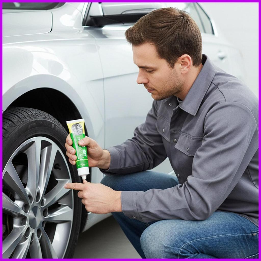 Reparação De Pneus De Carro 30ml Adesivo Selante De Ligação À Prova D'água Para Sedans SUVs RVs Minivans shotallth