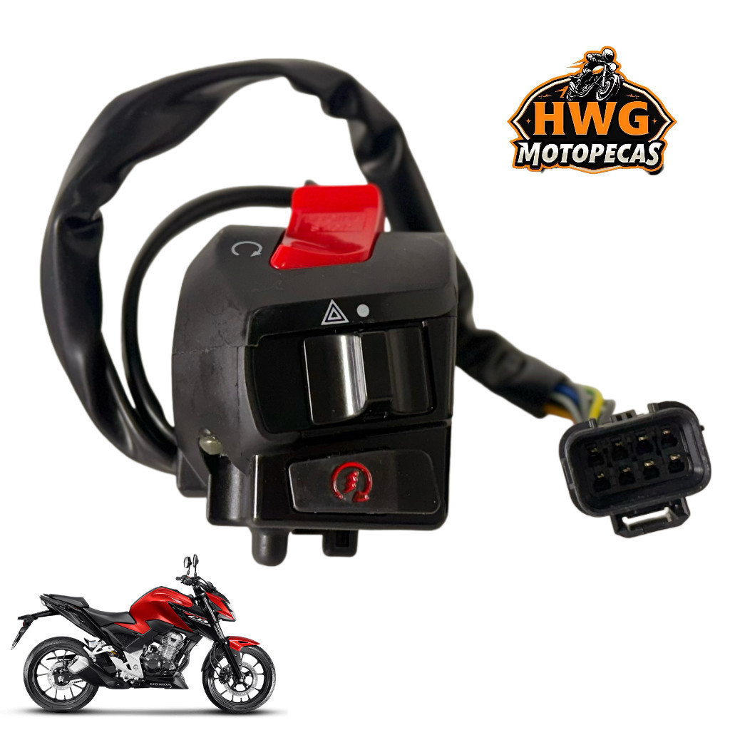 Punho Chave De Partida Honda Cb 300f Twister 2023 A 2025