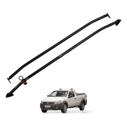Travessa Grade Santo Antonio Fiat Strada 2013 2014 Pintar
