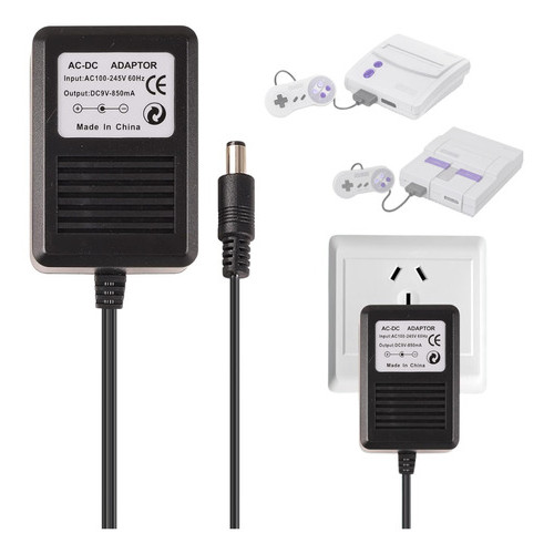 Fonte De Energia Para Super Nintendo Fat Baby Snes Bivolt