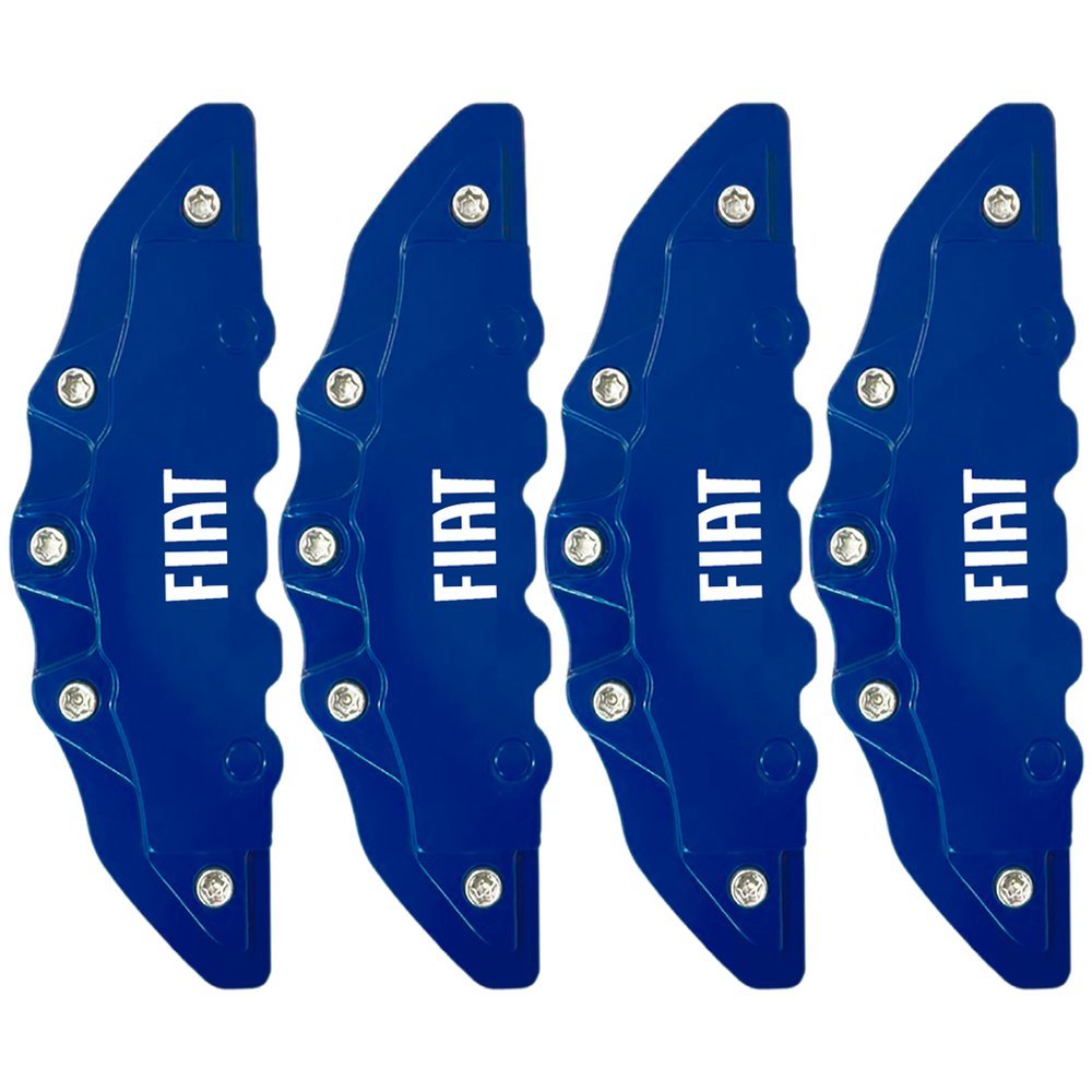 Kit 4 Capas Pinça Freio Azul - Fiat Pulse Strada Palio Cronos