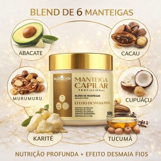Desmaie Seus Fios: Máscara Mega Nutrição 💖