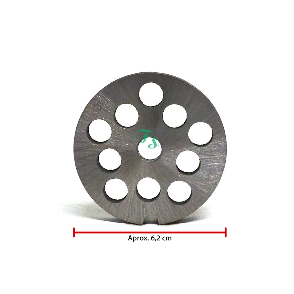 Disco Ac Para Máquina De Moer Moedor Picador Bocal 8 - 10 Mm