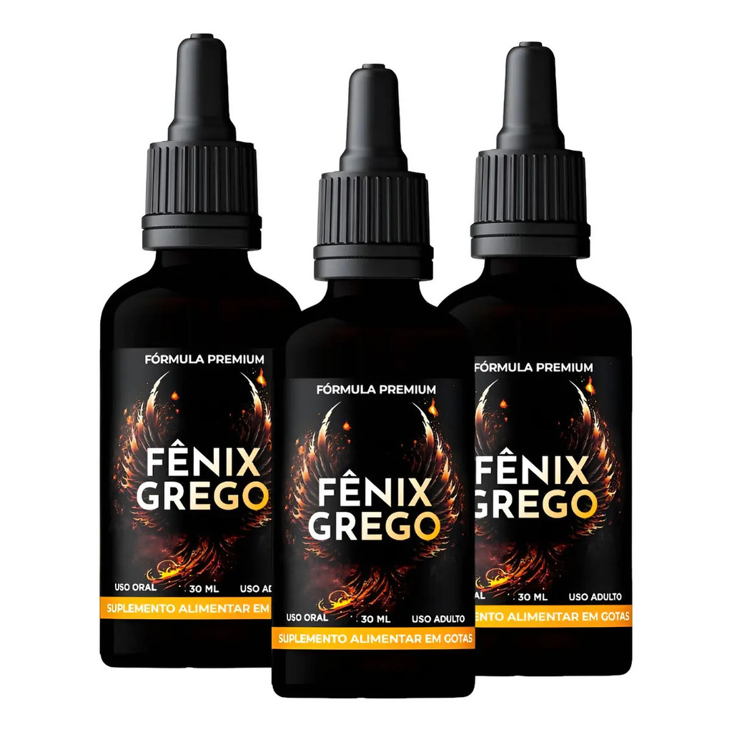 3x Fênix Grego Total 90ml Menta