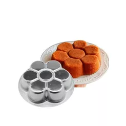Forma Flor Delicada Bolo Brownie 25x5cm Caparroz