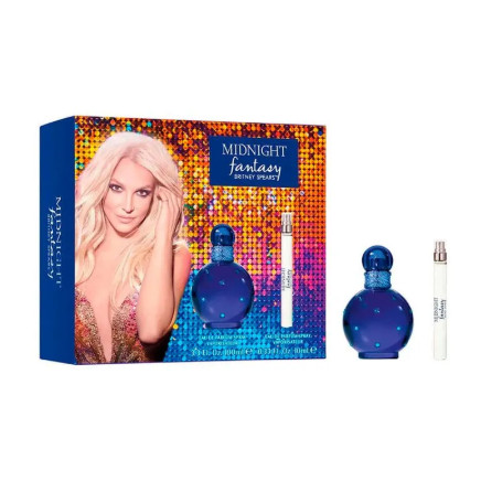 Kit Perfume Midnight Fantasy EDP Fem 100ml + Hidratante Corporal Britney Spears