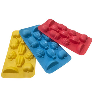 Formas Em Silicone Para Gelo Frutas Gelatinas em Oferta na Shopee