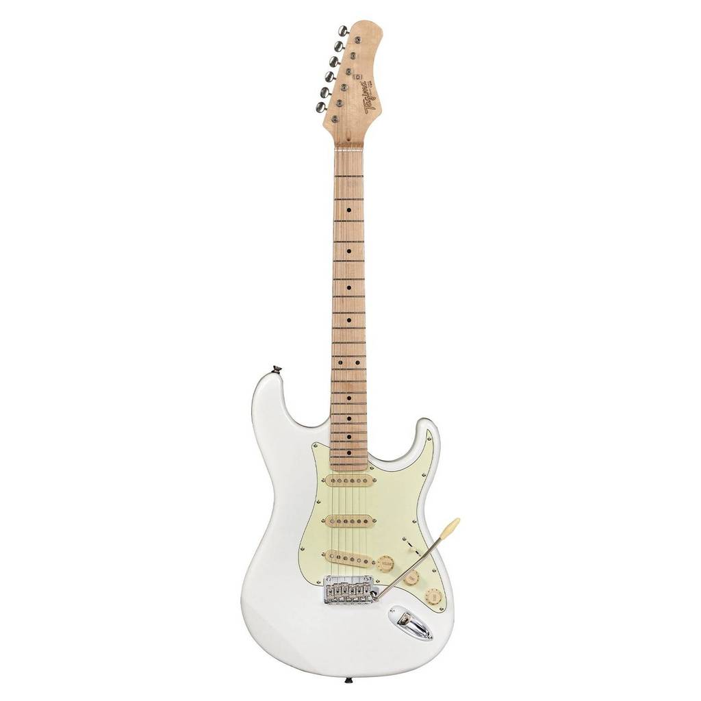 GUITARRA TAGIMA STRATO CLASSIC 3S ESCALA CLARA T-635 WHITE
