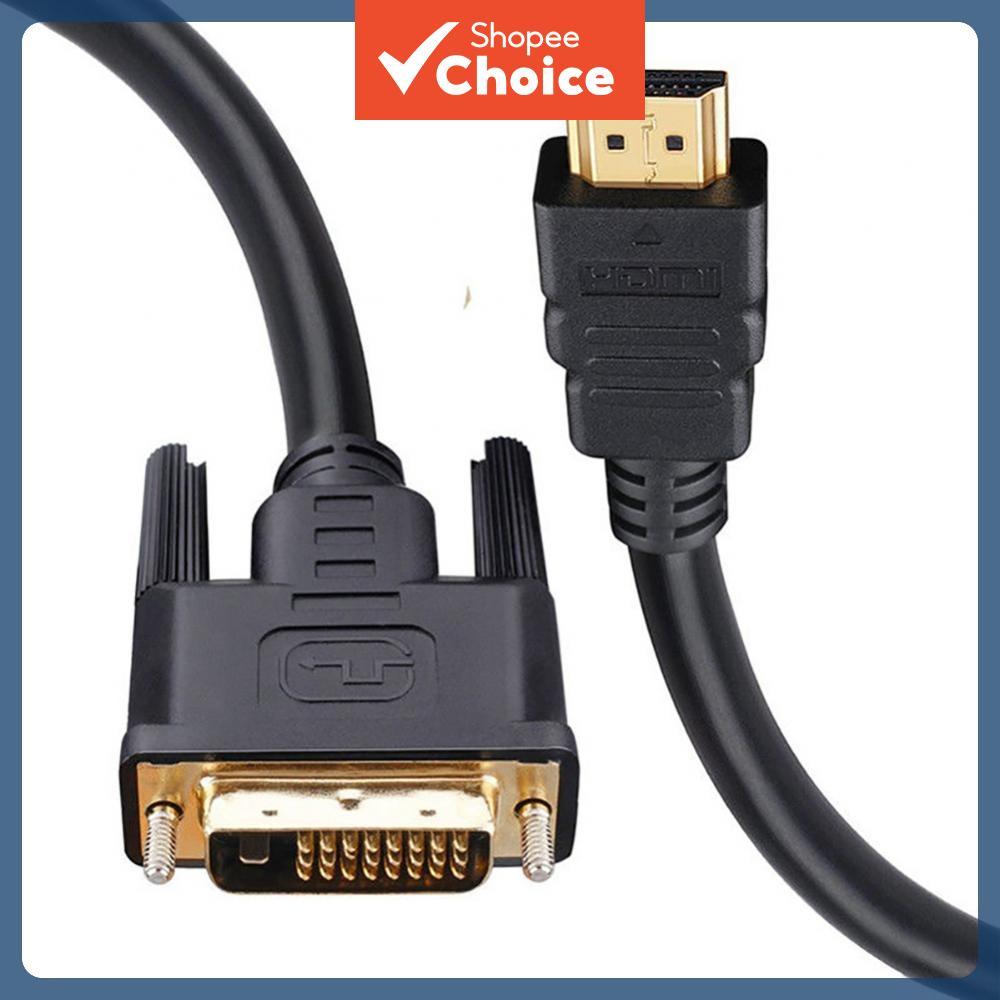 Cabo Adaptador HDMI 4K para DVI 1080P Bi-Direcional 24+1 DVI-D para HDMI para HDTV XBOX DVD TV Box