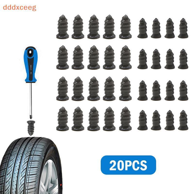 [dddxceeg] 20pcs Reparação De Pneus A Vácuo Unhas Carro Scooter Bicicleta Universal Tubeless Rubber em Oferta na Shopee