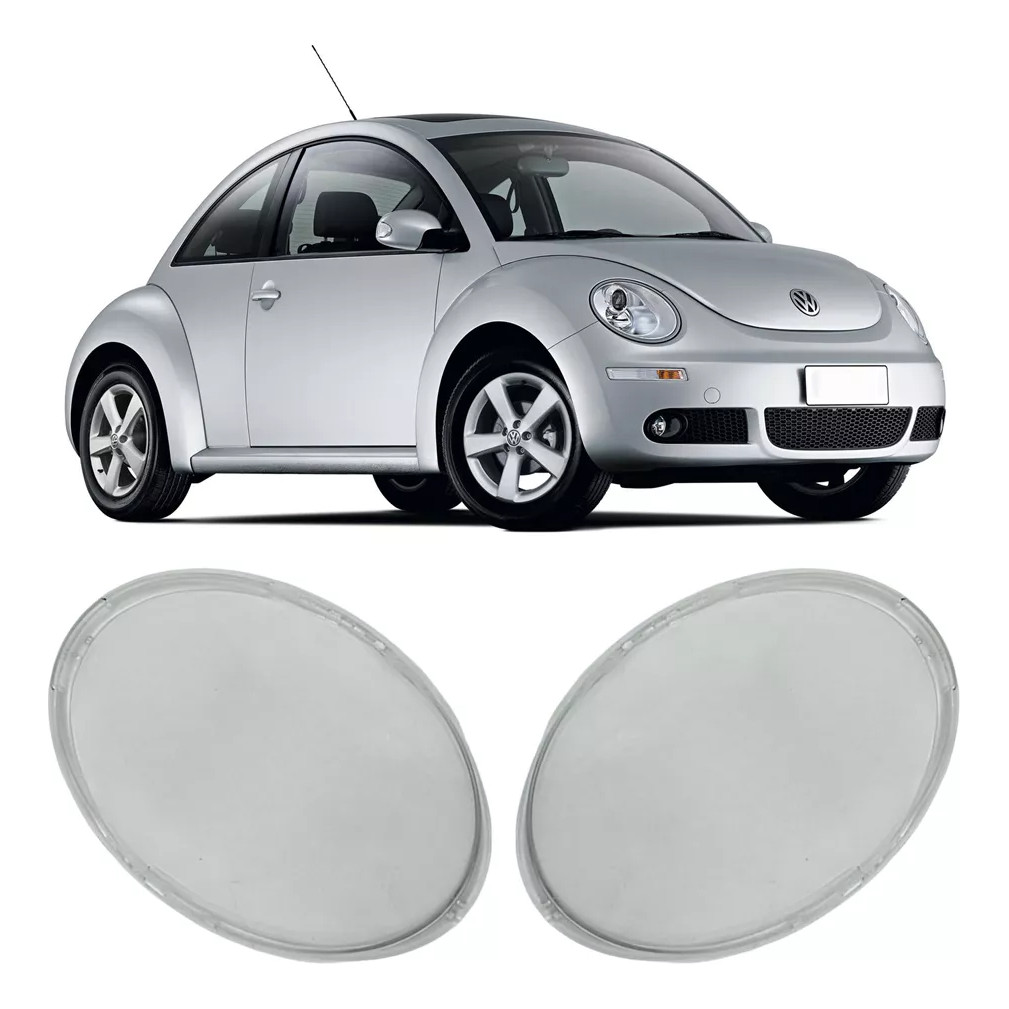 Par Lente De Farol New Beetle 2006 2007 2008 2009 2010 Novo