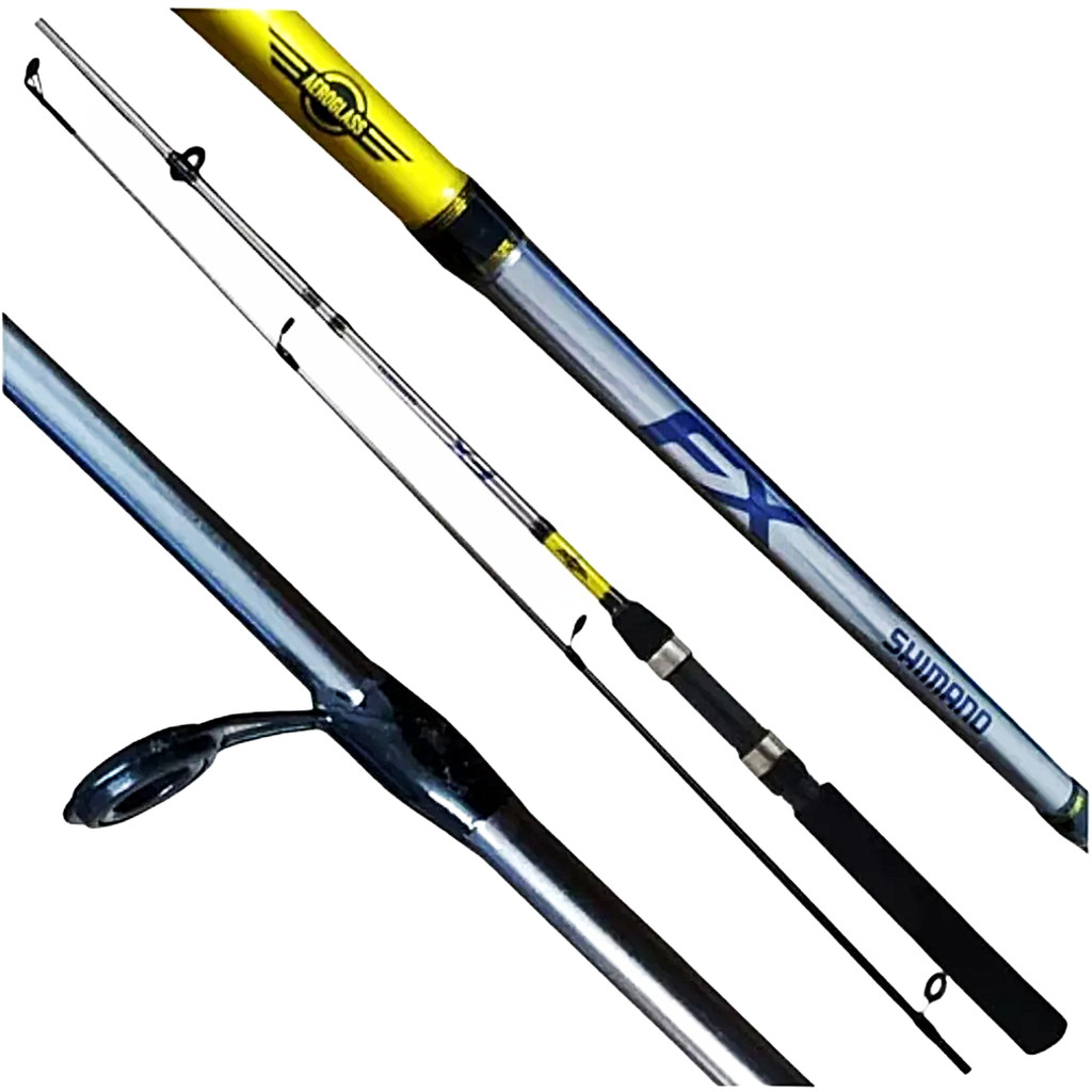 VARA DE PESCA PESCARIA ULTRA LIGHT PARA MOLINETE  SHIMANO FX 1,68M 2-6LB - 2 PARTES - PEIXES PEQUENOS - PIAPARA PIAU