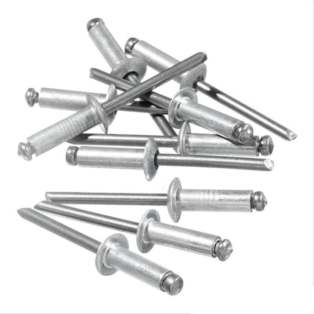 10un Rebite de Repuxo de Alumínio Zincado Reb-Fix N306 3,0x6 - New-Fix