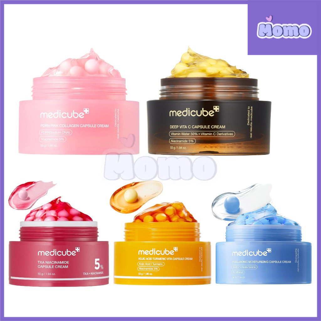 Medicube Deep Vita C & PDRN Colágeno Rosa E TXA Hidratante