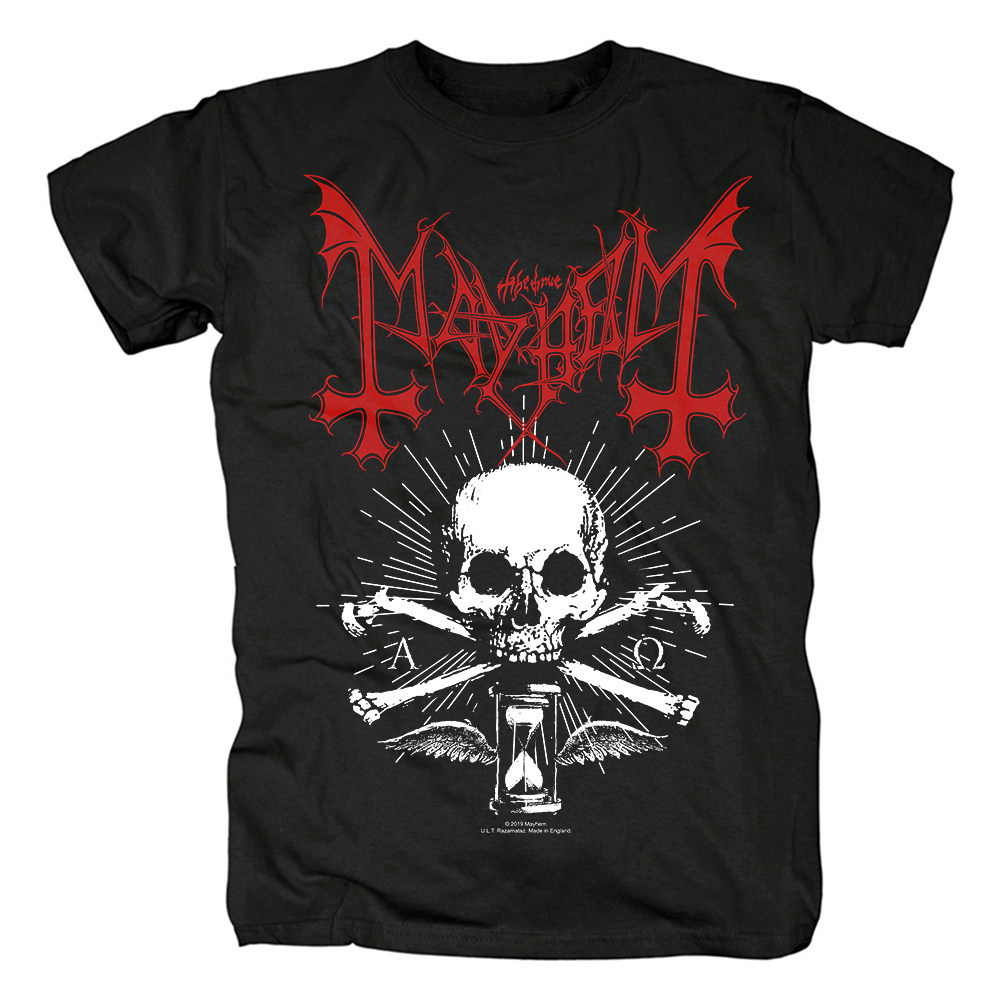 Music.Soul Camiseta Unissex Mayhem Black Metal Estampada Oversized Redonda Premium Estilosa Confortável Casual