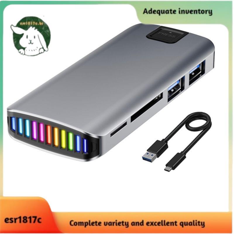 M . 2 Expansão Doca NVMe HUB Gabinete De Disco Rígido Externo 10Gbps SSD Caso Para Unidade De Estado Sólido M2 Linha Ac