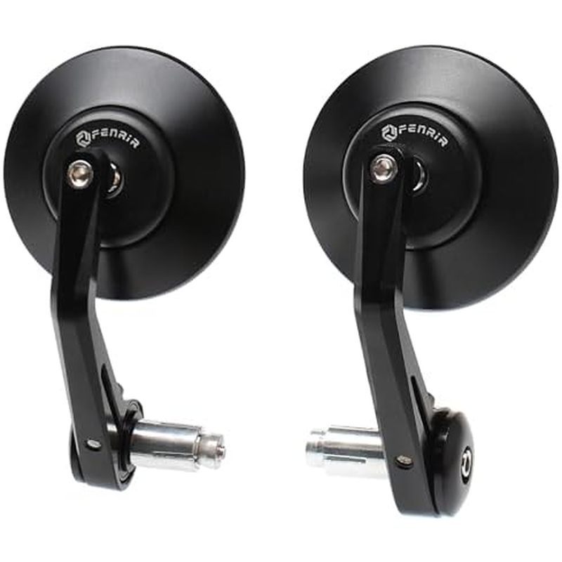 FENRIR Espelho Final Da Barra Motocicleta Para SV650 Rebel1100 CB1000R CB650R CB300R XSR700 XSR900 Z650RS Z900RS Vulcan 