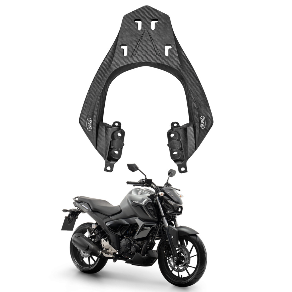 Suporte Bagageiro Baú Bagageiro Yamaha Fz15 2023 24 25 Fz 15 SCAM