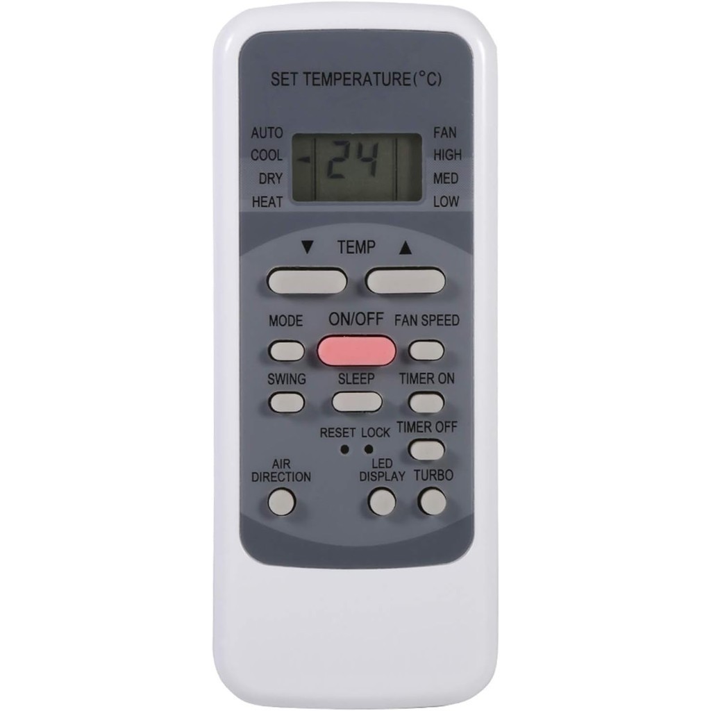 Controle Para Ar condicionado Midea R51 Series R51/E R51/CE R51M/CE R51D/E R51M/BGE R51M/BGE Electrolux + Pilhas