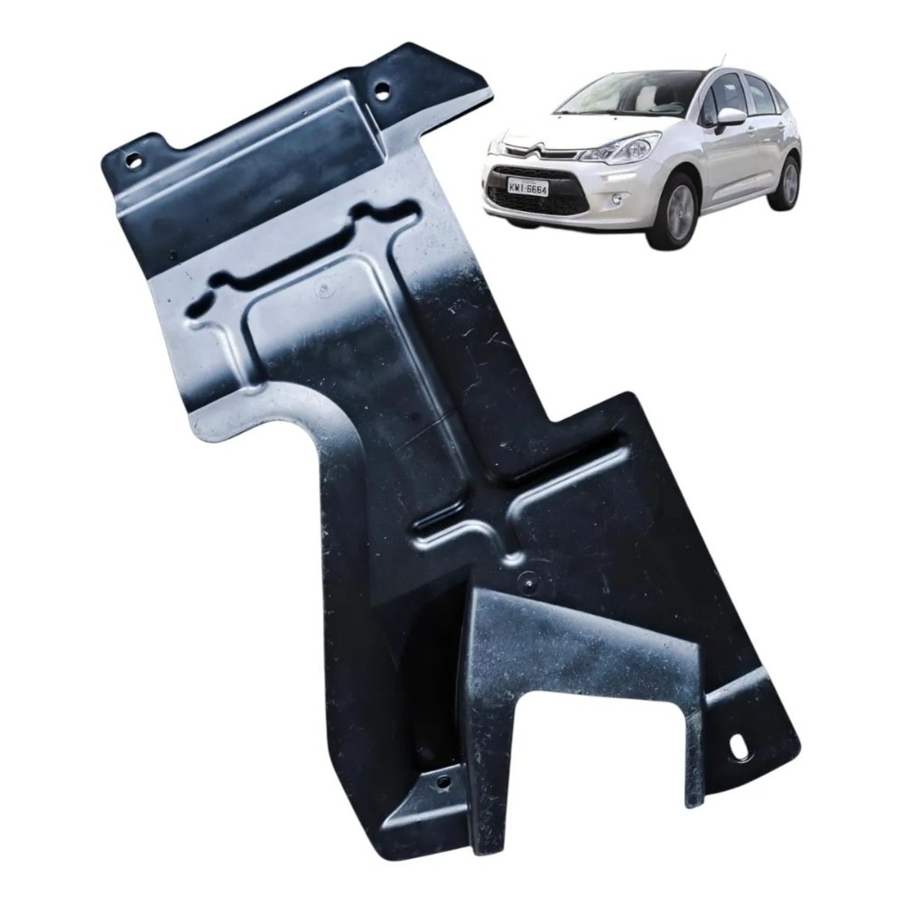 Protetor Defletor Inferior Lado Esquerdo Citroen C3 2013/17