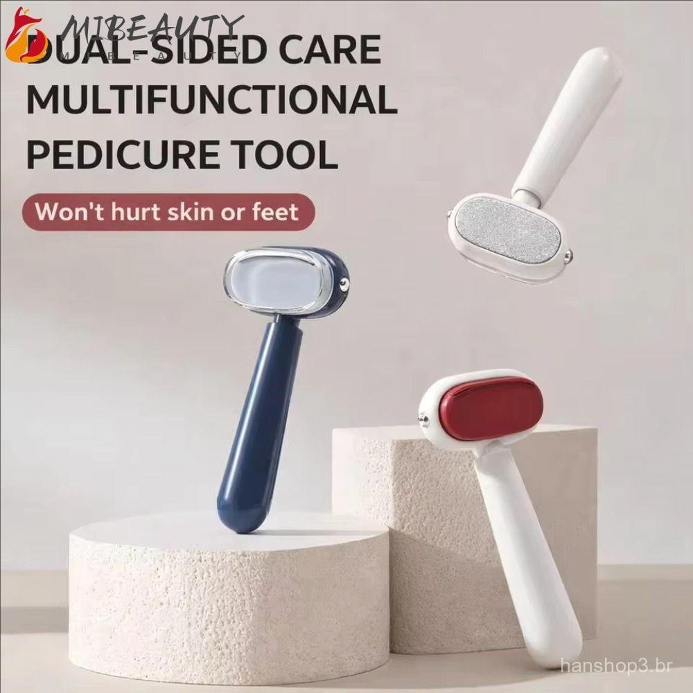 Arquivo De Pedicure MIBEAUTY , Removedor De Calos De Dupla Face 2 Em 1 , Ferramenta Substituível Para Cuidados Com Os Pé