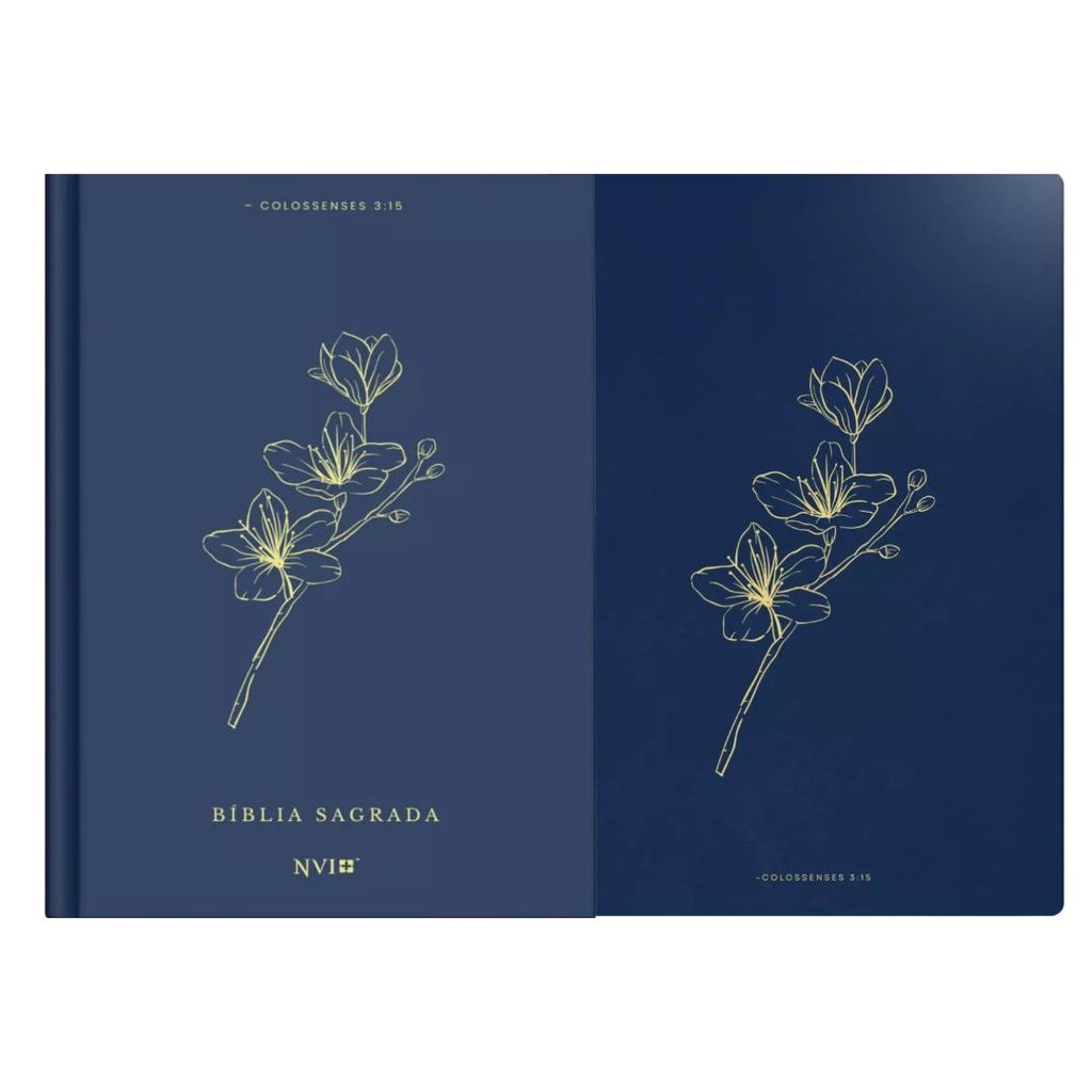 Kit Bíblia Sagrada NVI Capa Dura + Caderneta para anotações moleskine | Colossenses em Oferta na Shopee