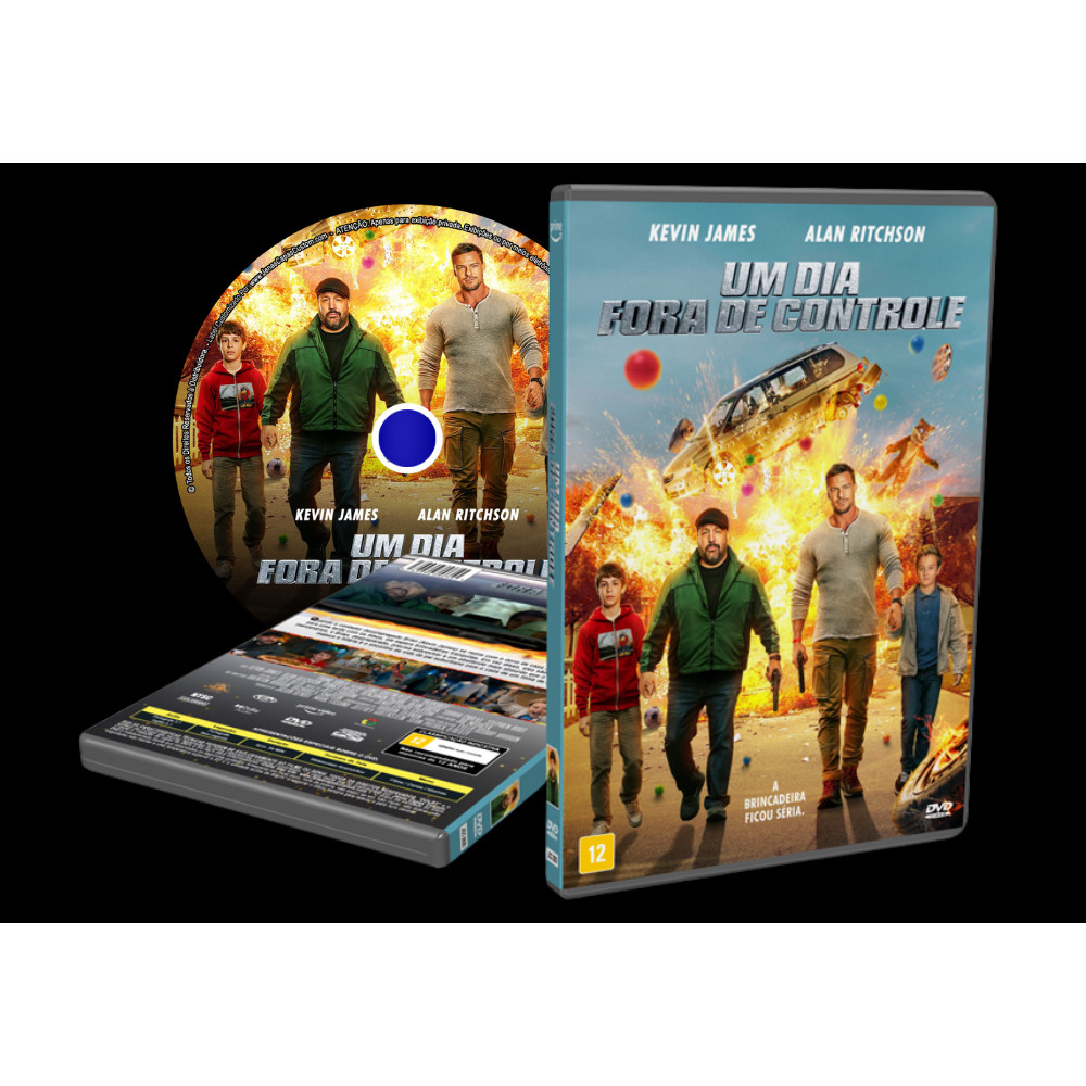 Um Dia Fora de Controle (2025) DVD Dublado e Legendado