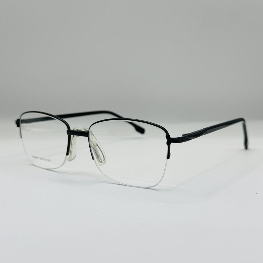Armaçao para Oculos de grau metalico Ponte anatomica，Largura suficiente，meio aro