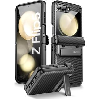 Capa i-Blason Journey para Samsung Galaxy Z Flip 5 (2023) com Protetor de Tela Integrado e Suporte, Capa Protetora Robus
