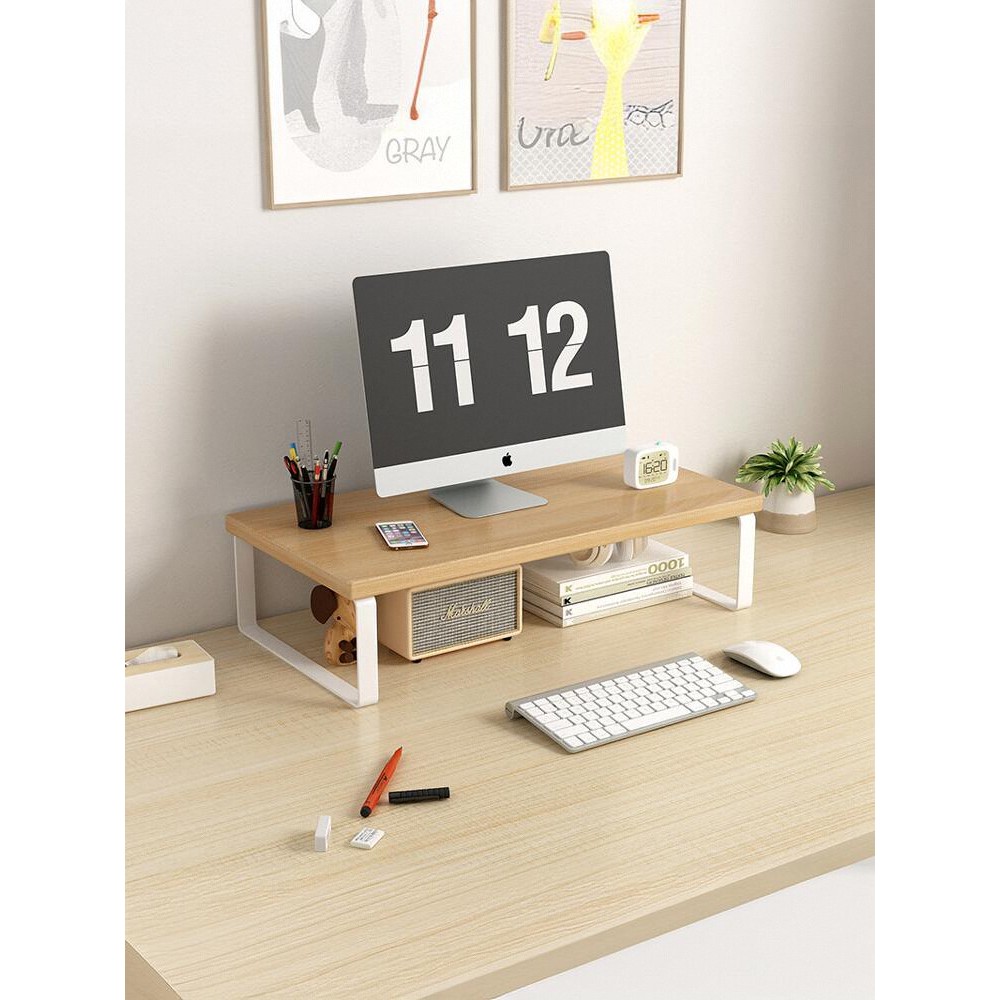 Display elevado rack Base suporte elevado rack de computador desktop rack elevado rack de armazenamento de mesa