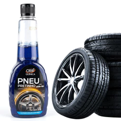 PRETINHO PNEU ORBI 500G BRILHO INTENSO PROTEÇÃO BORRACHA