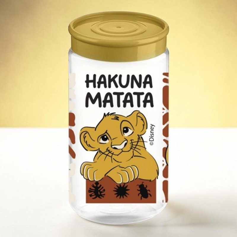 Pote de Plástico Organizador - Rei Leão - 350ml - 1 unidade - Disney Original - Rizzo