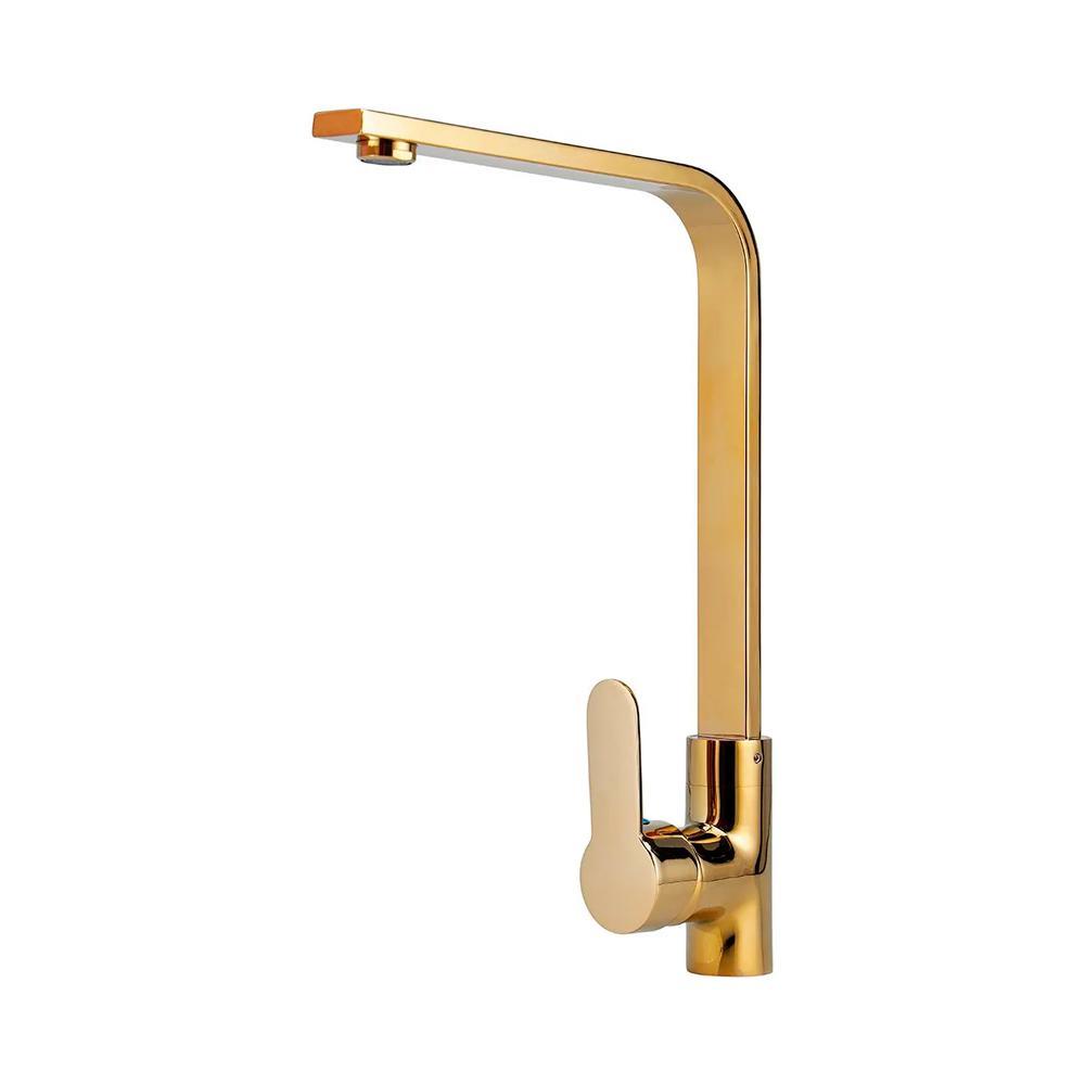 Torneira Para Cozinha Gourmet Misturador Monocomando Tapajós Pingoo - Dourado