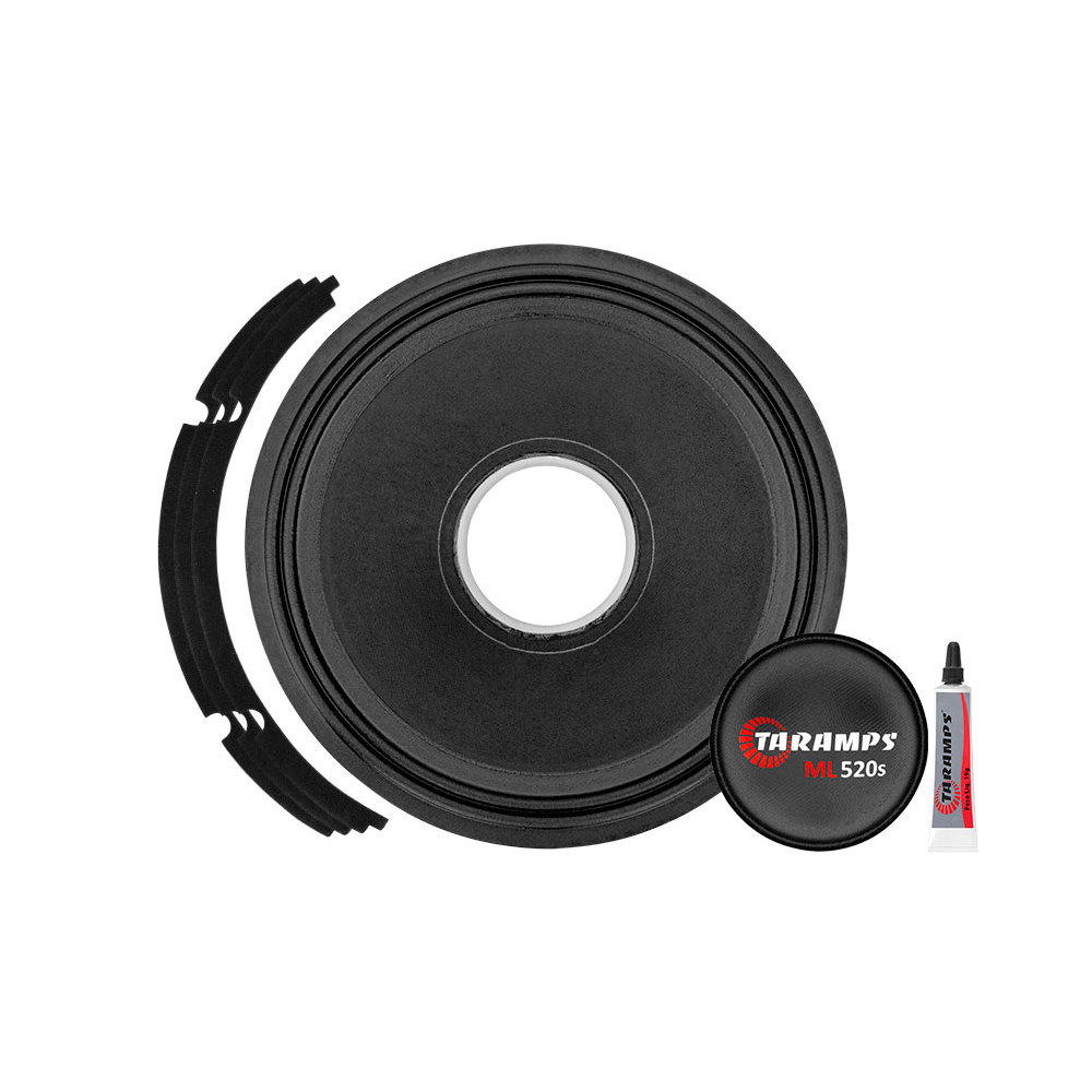 KIT REPARO ALTO FALANTE TARAMPS 7DRIVER ML 520 S 10 POLEGADAS ORIGINAL