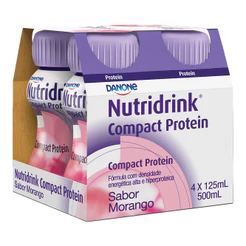 Nutridrink Compact Protein Morango 4 Unidades de 125ml