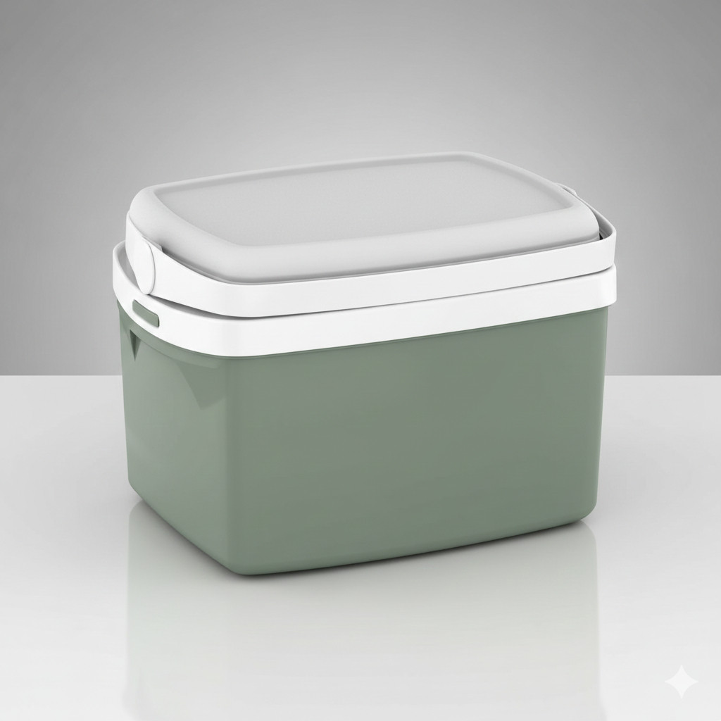 Caixa Térmica Cooler Tropical 32l Soprano Verde Praia Ano