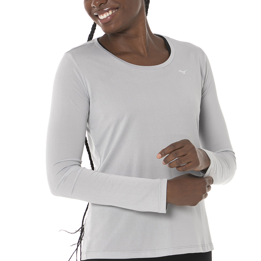 CAMISETA MIZUNO FEMININA MANGA LONGA NIRVANA