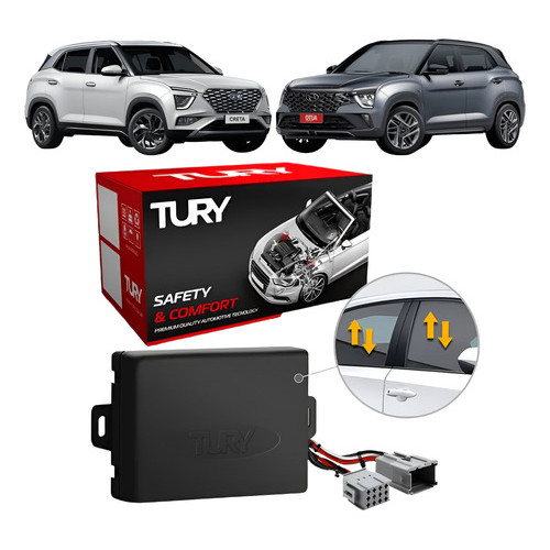 Módulo De Vidro Elétrico Tury Hyundai Creta Pro 4.30 Eb em Oferta na Shopee