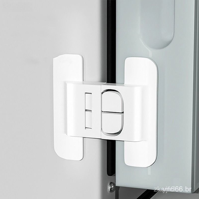Novo Protetor de Fechadura Multifuncional para Porta de Geladeira e Freezer de 1 Peça em Oferta na Shopee
