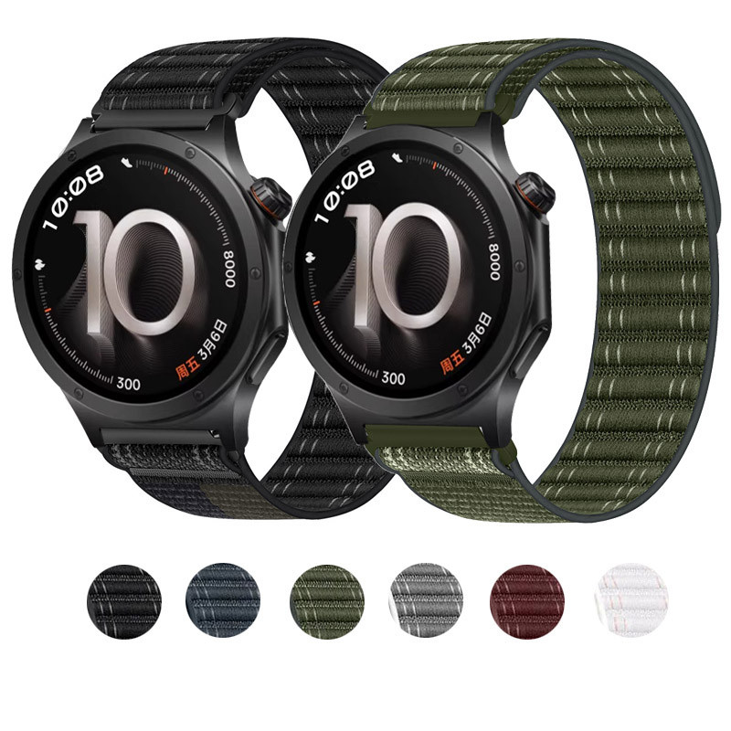 Pulseira De Nylon Para Garmin Forerunner 170 70 Huawei GT 6 5 Pro 4 46mm Watch GT6 GT5 Amazfit Active3 GTR GTS 22mm 20mm