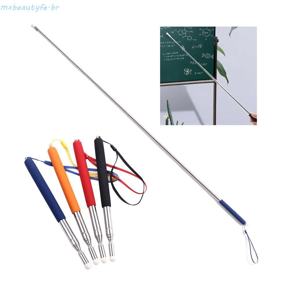 MXBEAUTYFE Ponteiro De Mão Telescópico Retrátil Extensível 1M Apresentador Portátil Apontando