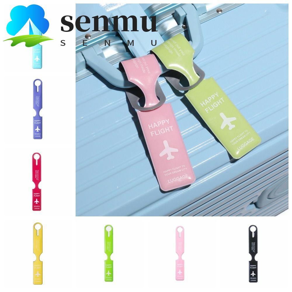 Etiqueta De Mala De Avião SENMU , Etiquetas De Nome De Bagagem , Cartão De Informações , De PVC Embarque Aeronave