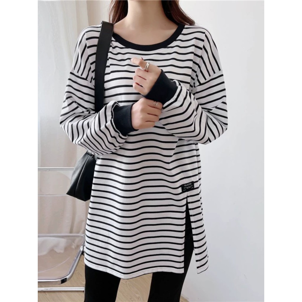 Fat mm Plus Size Roupas Femininas Amamentação Mãe Moda Primavera Período de Enfermagem Top Roupas Primavera Roupas Outin