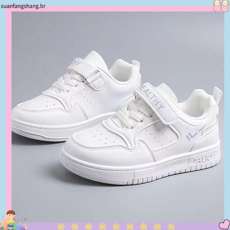 tênis infantil masculino kit tênis infantil masculino Astro Boy Kids Little White Shoes Boys Shoes 2024 Novo Outono So