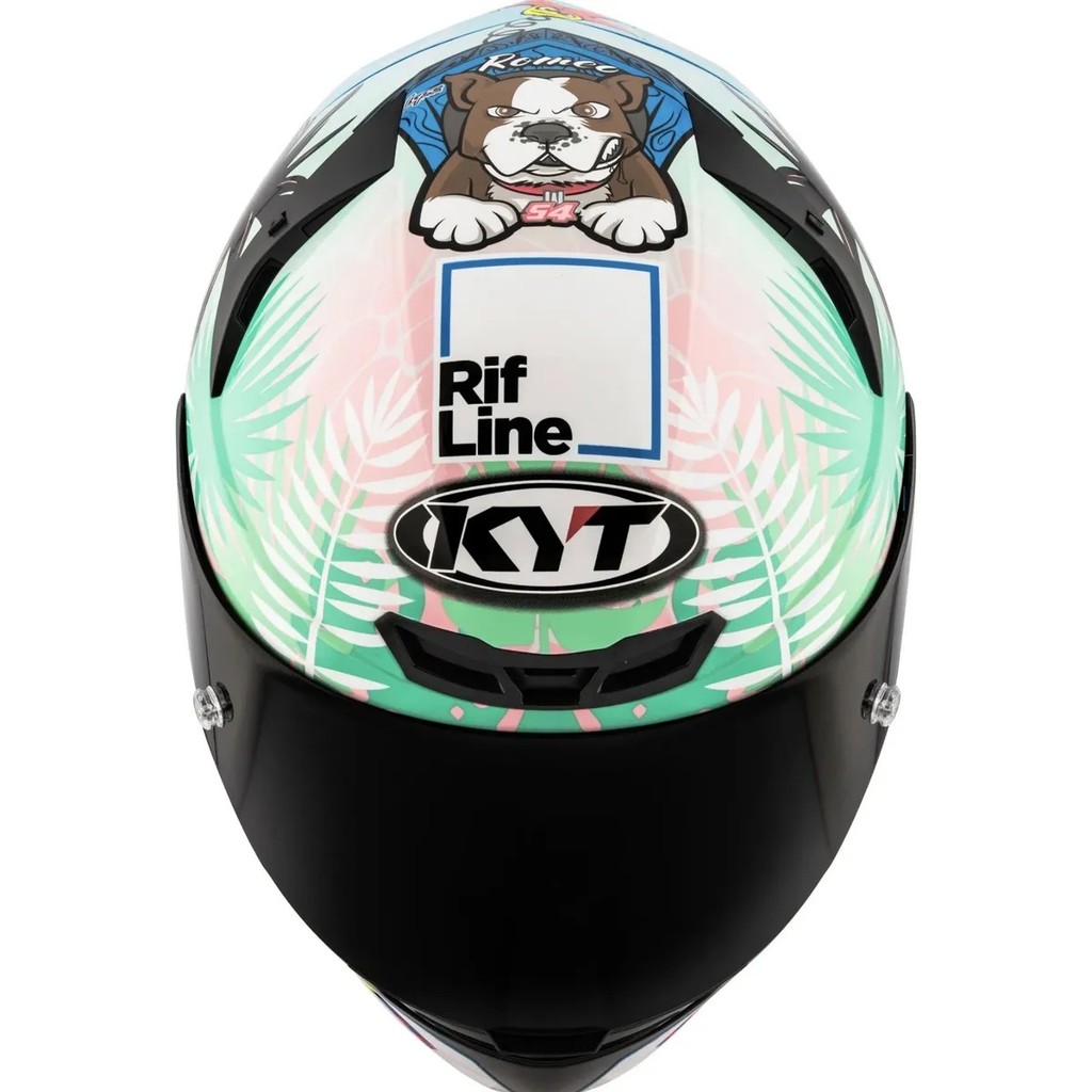 CAPACETE KYT TT-COURSE RICCARDO ROSSI BARCELONA XL