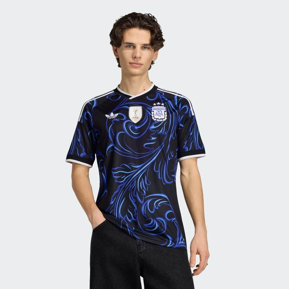 Camisa Argentina II Adidas 2026 Azul Oficial  + NF
