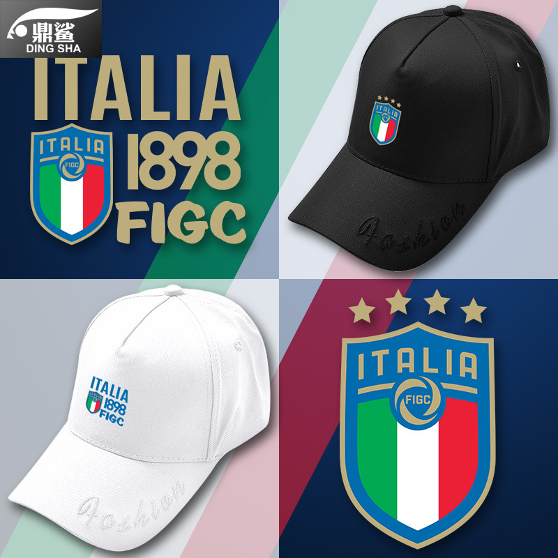 Itália Itália Itália Itália Itália Copa Europeia Azul Legião Fã de Futebol Comemorativo Equipe Uniforme Boné Homens Mulh