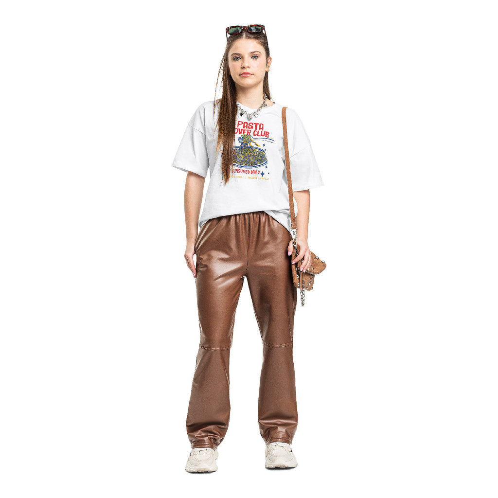 Blusa Oversized Juvenil Algodão Gloss