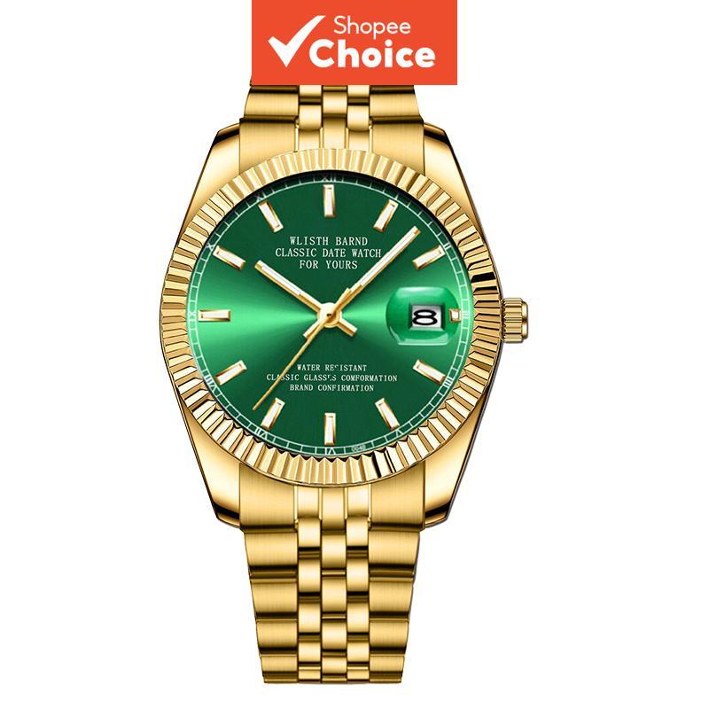 Relógio Datejust De Luxo Vintage De Primavera Com Pulseira De Ouro , Casual Unissex À Prova D'água