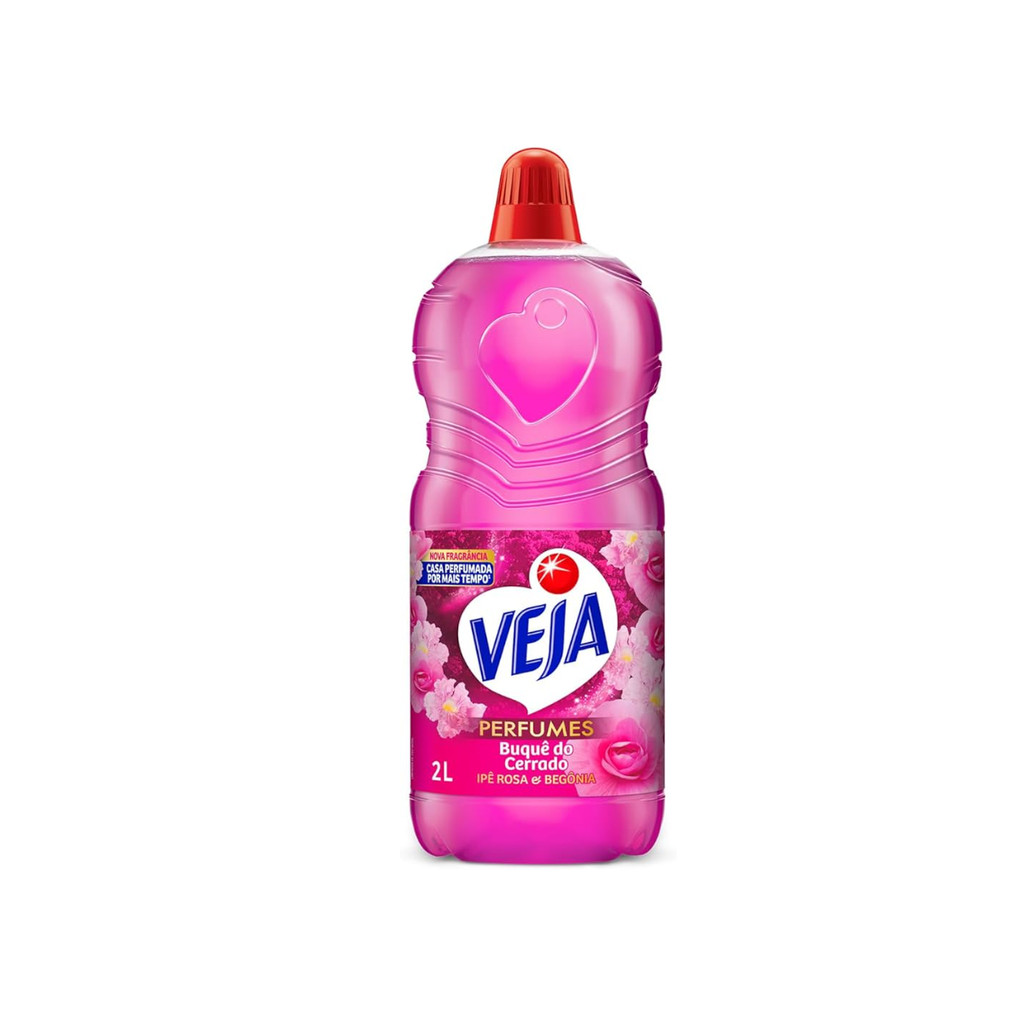 Limpador Perfumado Flores do Mediterrâneo Promocional 2L Veja